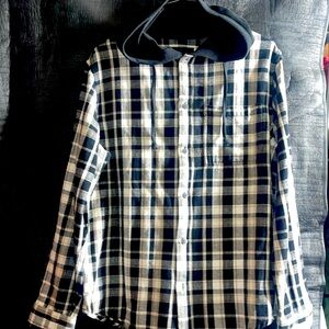 Flannel button up shirt